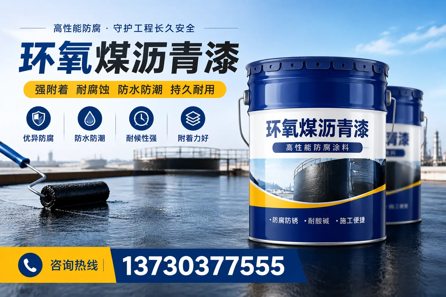 如何判断环氧煤沥青漆的质量?元氏消费者指南